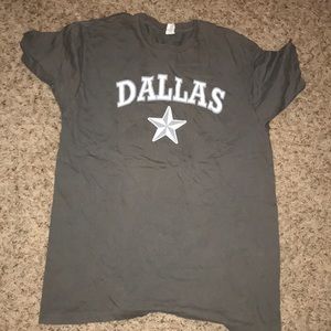 grey dallas stars shirt